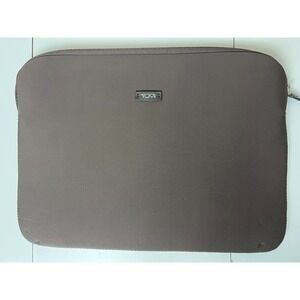 TUMI  Neoprene Tablet-Device-Cover-Padded Sleeve- Zipper Pull- 11"x15"